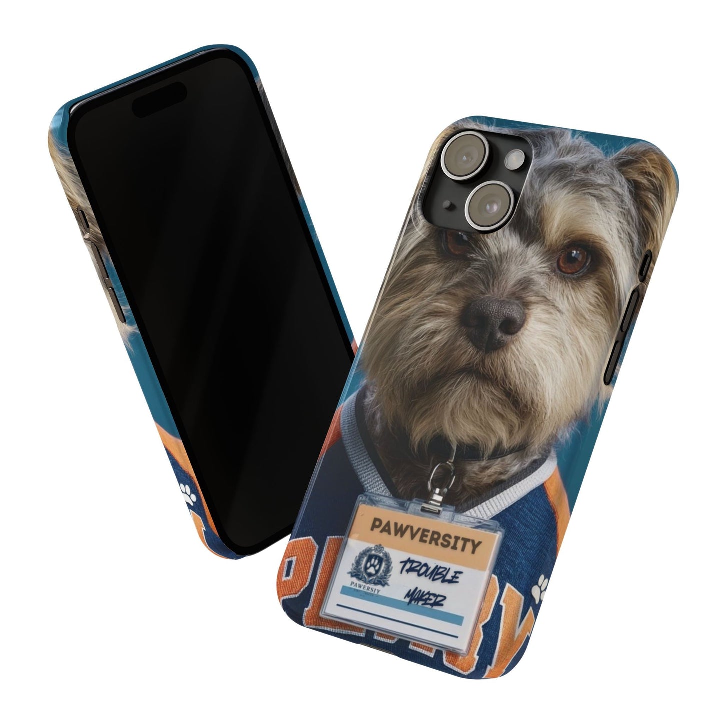 Personalized Pet Phone Case - Team Jersey Department | Upload Your Pet Photo & Name