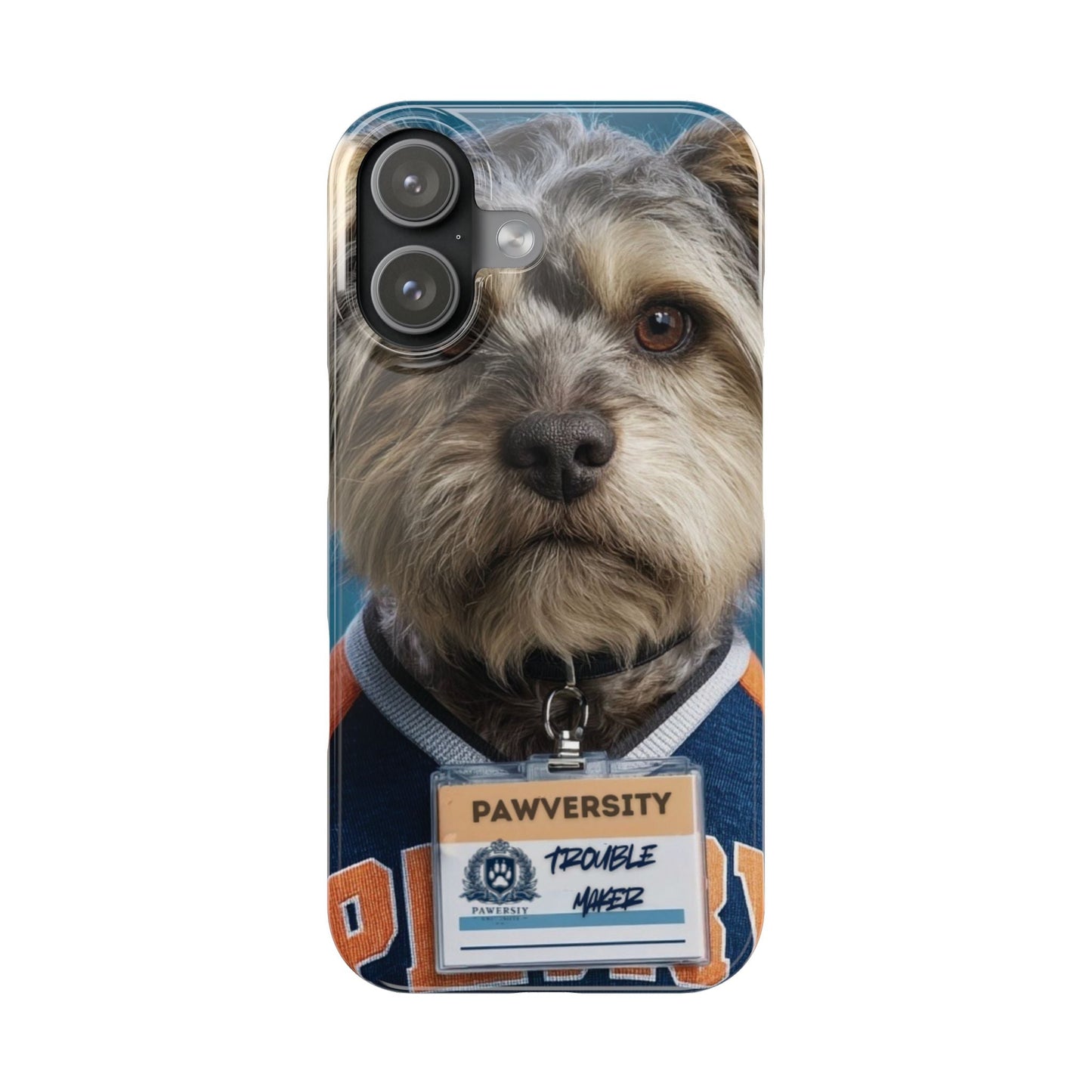 Personalized Pet Phone Case - Team Jersey Department | Upload Your Pet Photo & Name