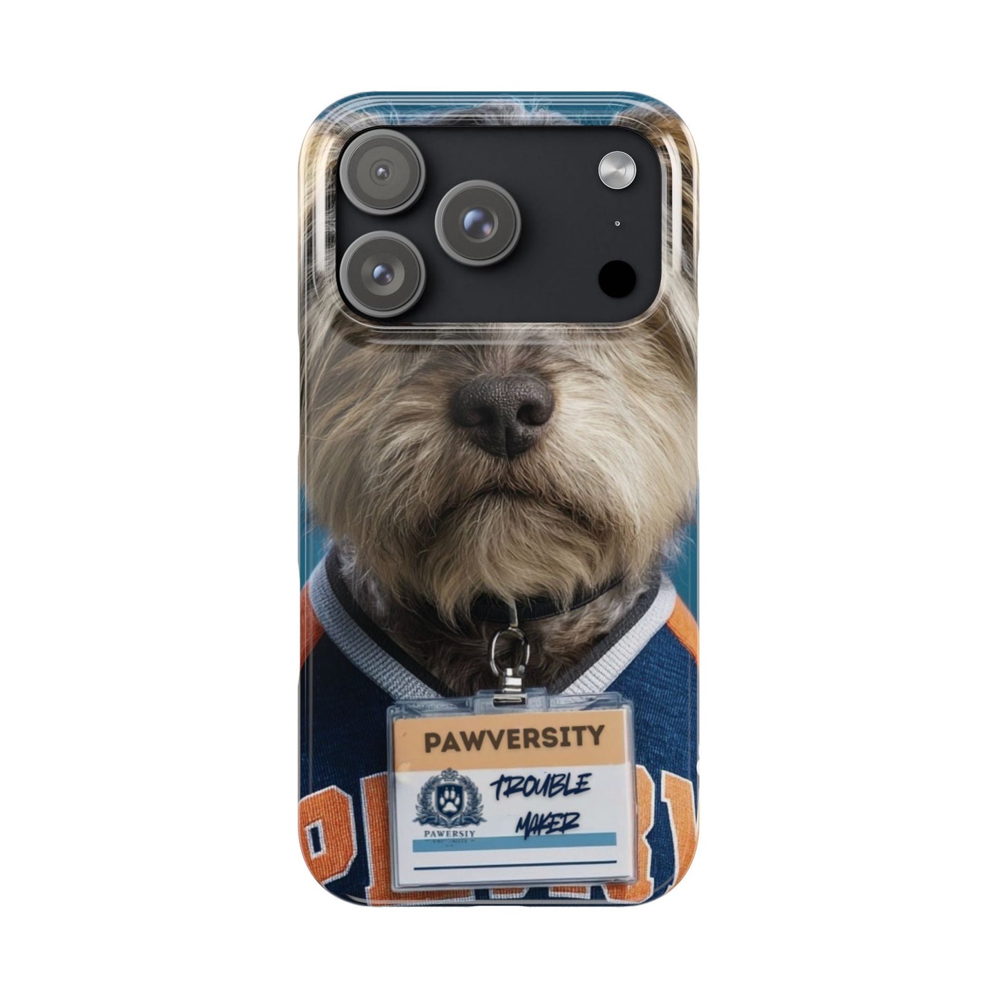 Personalized Pet Phone Case - Team Jersey Department | Upload Your Pet Photo & Name
