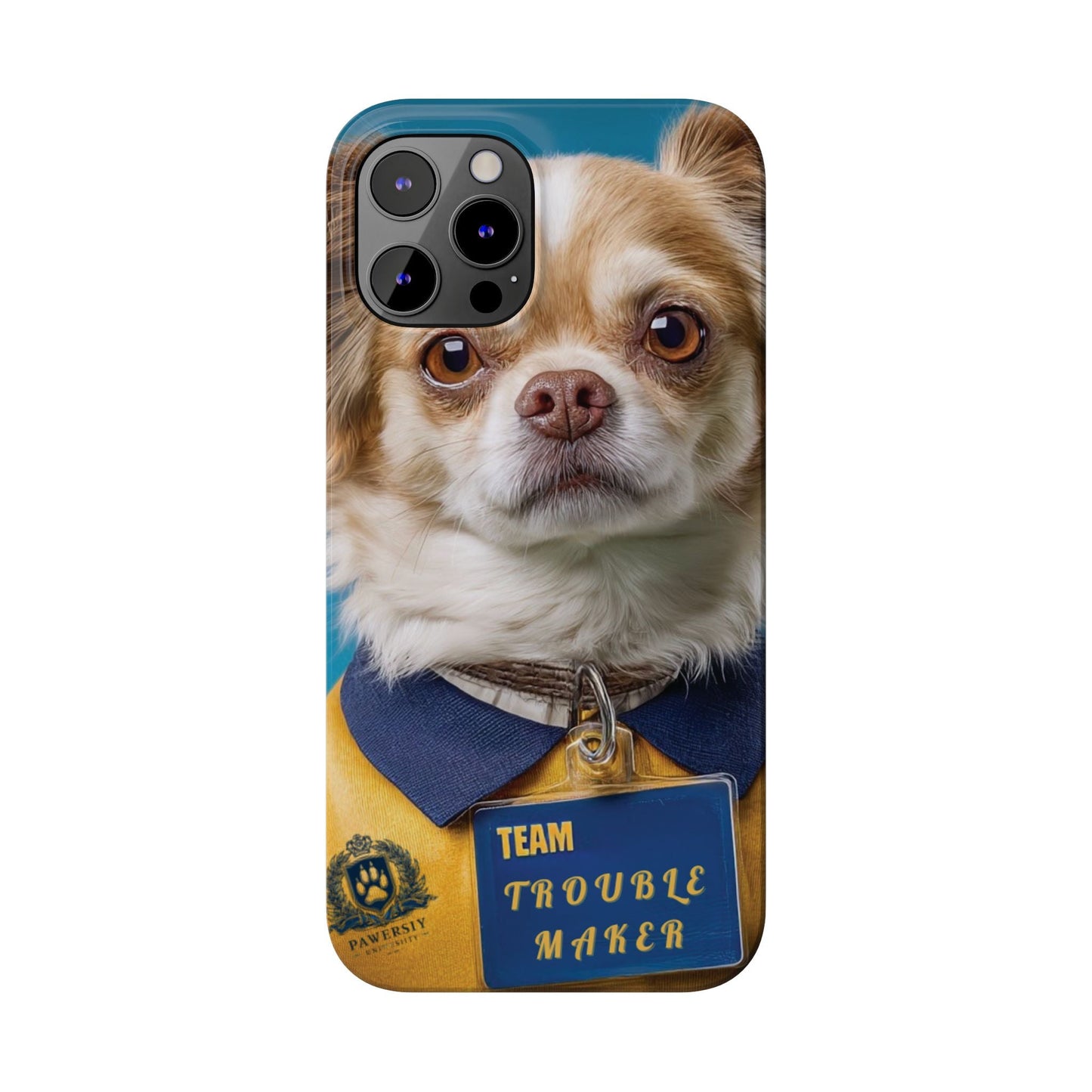 Personalized Pet Phone Case - Team Jersey Department | Upload Your Pet Photo & Name