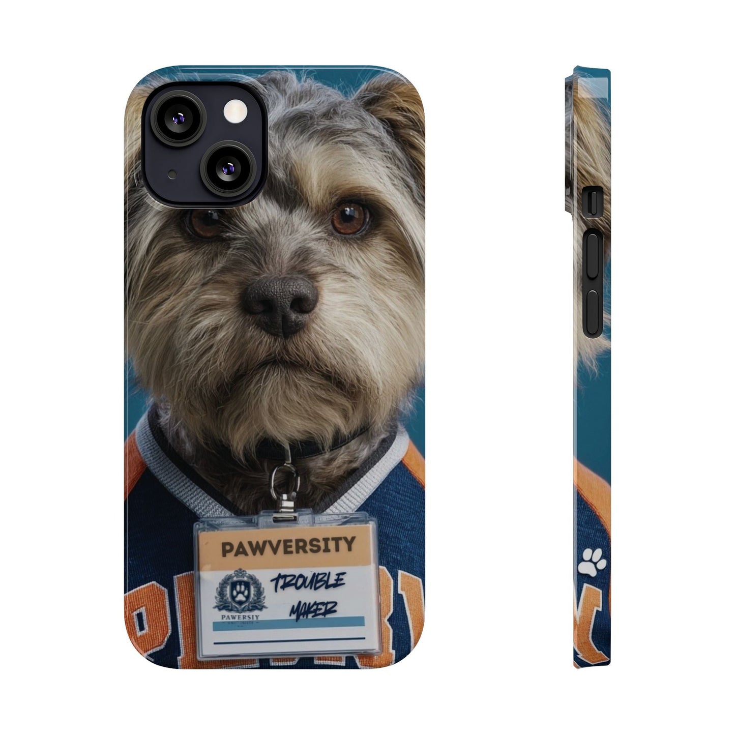 Personalized Pet Phone Case - Team Jersey Department | Upload Your Pet Photo & Name