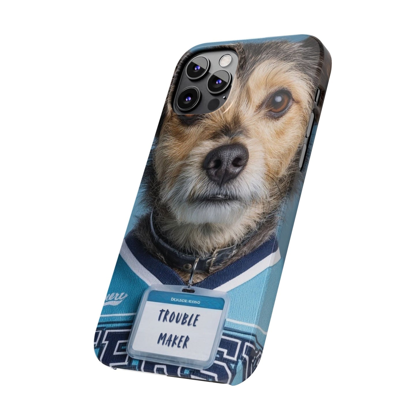 Personalized Pet Phone Case - Team Jersey Department | Upload Your Pet Photo & Name