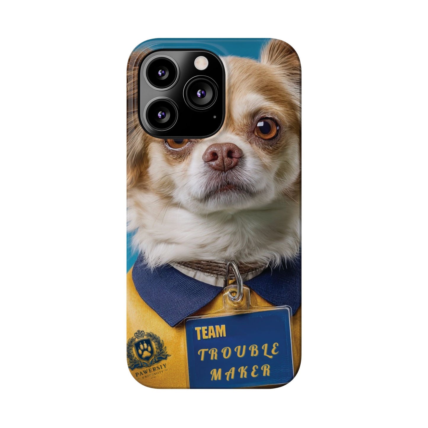 Personalized Pet Phone Case - Team Jersey Department | Upload Your Pet Photo & Name