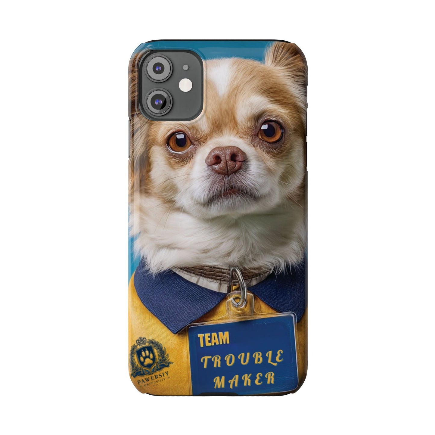 Personalized Pet Phone Case - Team Jersey Department | Upload Your Pet Photo & Name