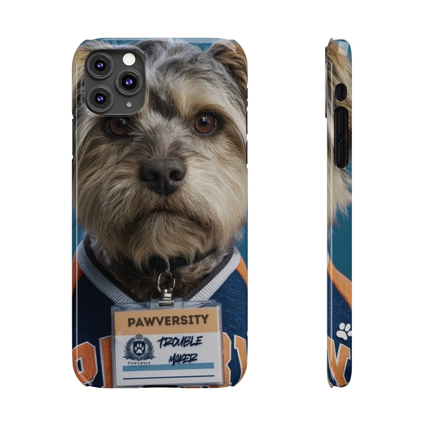 Personalized Pet Phone Case - Team Jersey Department | Upload Your Pet Photo & Name