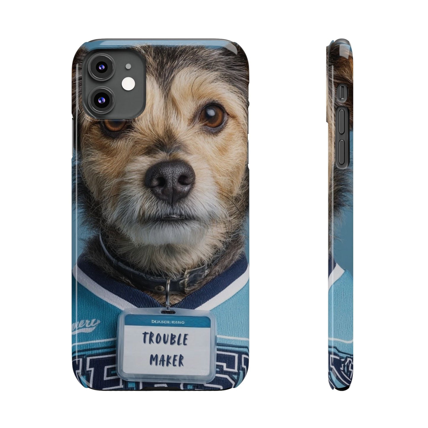 Personalized Pet Phone Case - Team Jersey Department | Upload Your Pet Photo & Name