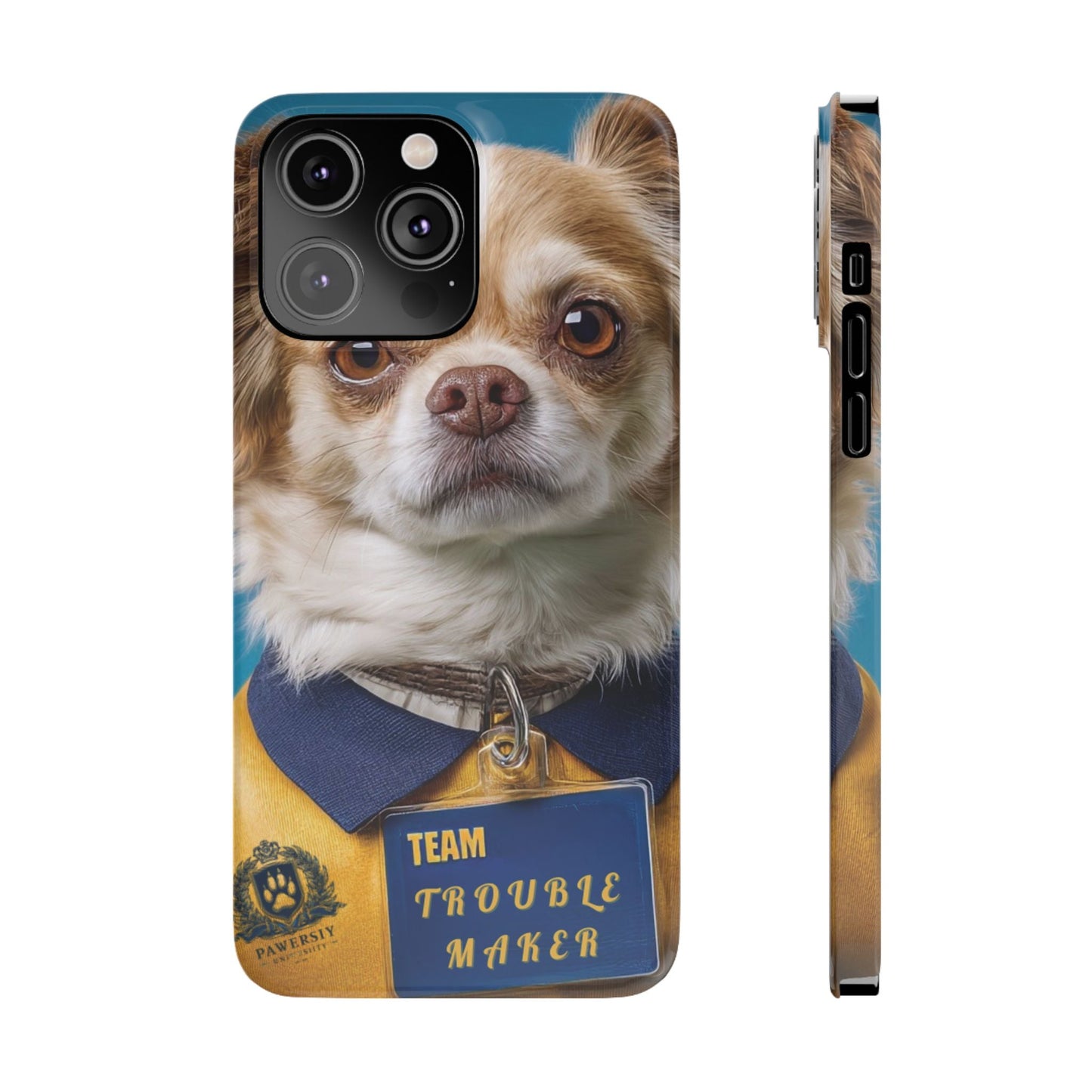 Personalized Pet Phone Case - Team Jersey Department | Upload Your Pet Photo & Name